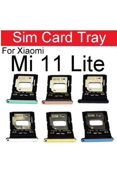 AXYA Xiaomi Mi 11 Lite Sim Parat Sim Tray Multicolor