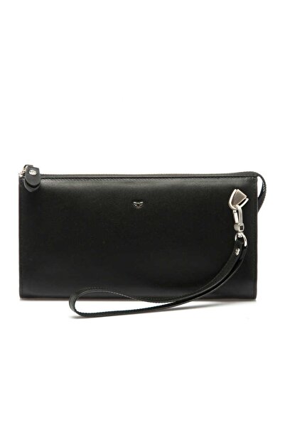 Tergan S1Pc00021288-C59 Leather Men's Portfolio Bag - Black