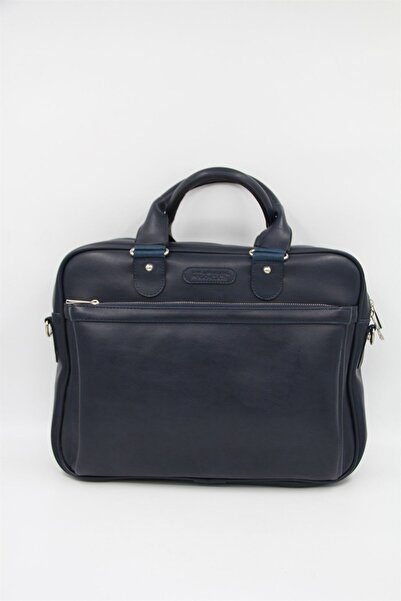 Granit Δερμάτινη τσάντα Polo Club 010 - ΣΚΟΥΡΟ ΜΠΛΕ