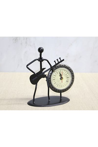 TTT Guitar Playing Musician with Metal Watch