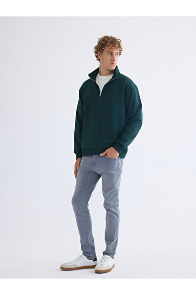 LC Waikiki Sparkling Choices from Shining Store |   Men's Sweatshirt with Stand Collar