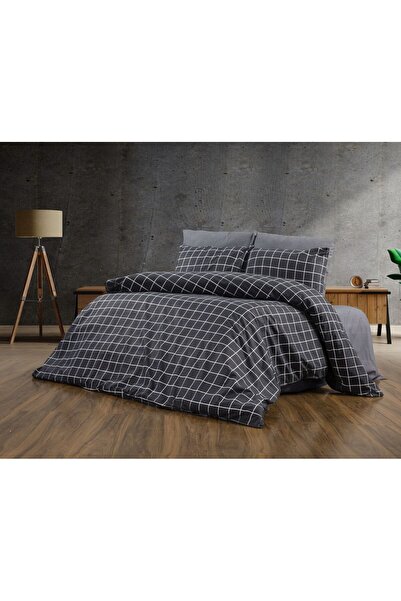 Gasel Home طقم غطاء لحاف قطني مزدوج (بدون ملاية)
