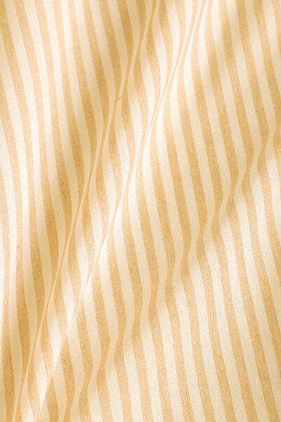 Larispera Double Fitted Sheet Set Cotton Yarn Dyed 180X200Cm Buttoned Pillowcase (50X70Cm2Pcs)