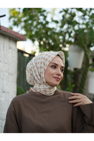 MOONORO MONOGRAM SOFT EŞARP