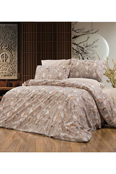 Gasel Home طقم غطاء لحاف قطني مزدوج (بدون ملاية)