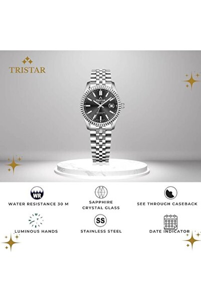 Tristar RD Series Men's Japanese Automatic Watch Stainless Steel Bracelet