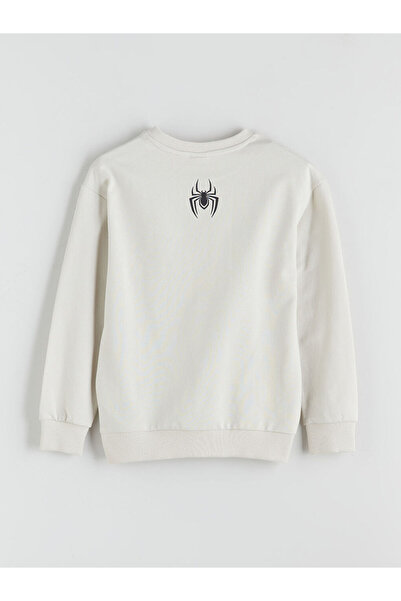 LC Waikiki Sparkling Choices from Shining Store | Crew Neck Spider-Man Printed Boys' Sweatshirt