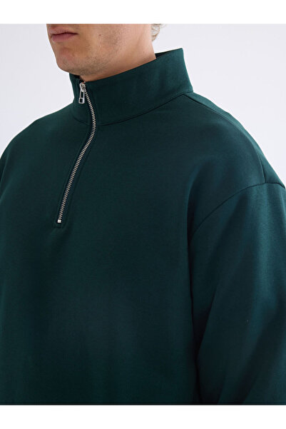 LC Waikiki Sparkling Choices from Shining Store |   Men's Sweatshirt with Stand Collar