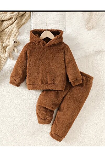 shop Set de 2 piese unisex cu bază din pluș