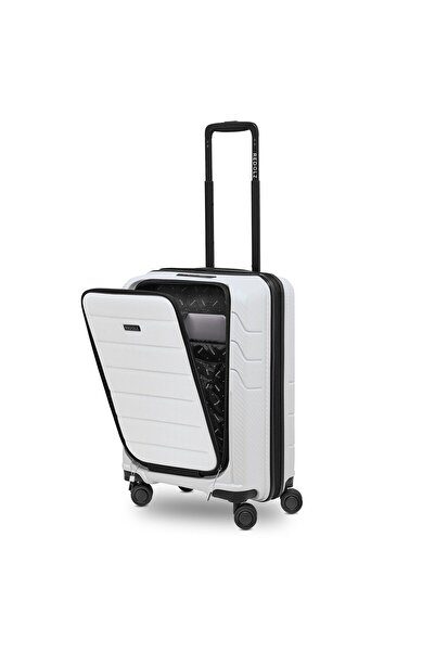 REDOLZ Essentials 17 4-wheel cabin trolley 55 cm soft-pocket laptop compartment