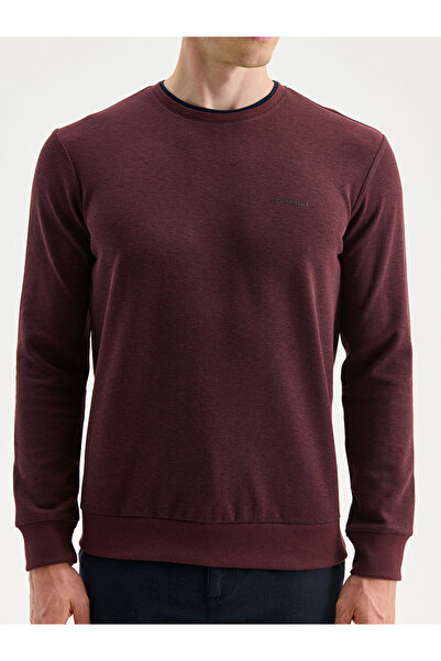 LC Waikiki Ανδρικό φούτερ με στάμπα Crew Neck