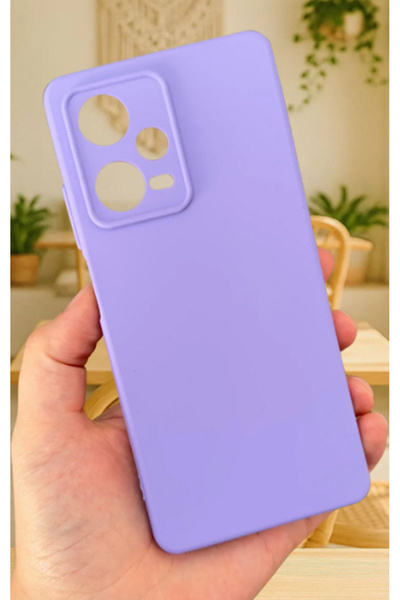 İPAX Xiaomi Redmi Note 12 Pro 5g Compatible Velvet Inside Lilac Launch Phone Case