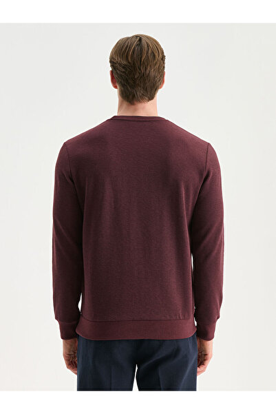 LC Waikiki Ανδρικό φούτερ με στάμπα Crew Neck