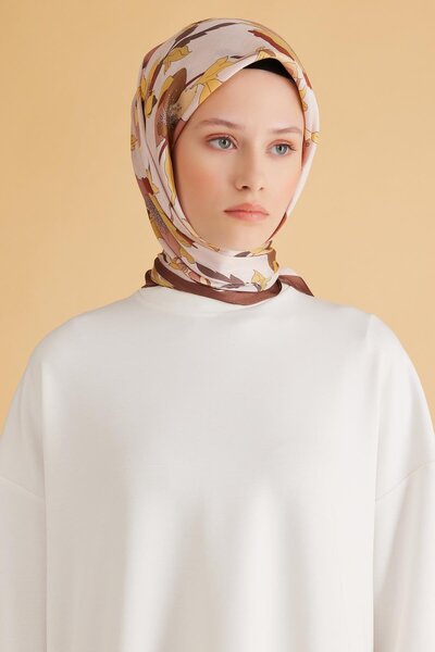 Belli وشاح فريش بيور 2-09 بنمط بني مختلط 49989