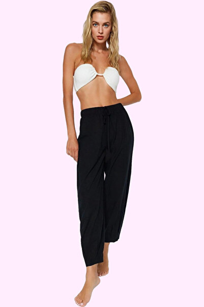 PayBuy Moda Femei Pantaloni Morcov cu talie înaltă Bumbac Casual Vară Zilnic ...