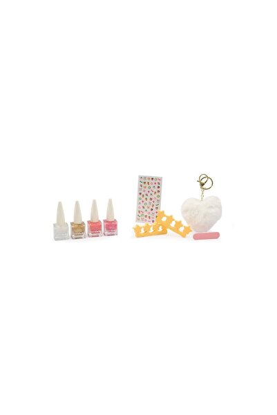 GIOCHI PREZIOSI Vrb61000 Very Bella - Bear Nail Set (4 Different Colors of Nail Polish + Sticker + File + Key)