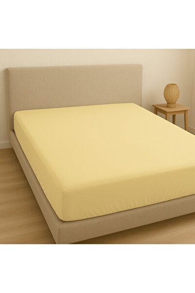 Gasel Home Double Personal Cotton Solid Color Woven Fabric Elastic Bed Sheet 140X200. 150 X 200. 160X200. 180 X 200