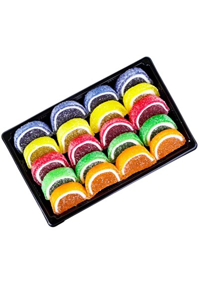 Turkiseria Jeleuri cu Arome de Fructe și Sare de Lămâie (de post/vegan), 500g...