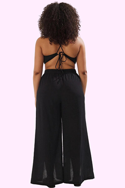 PayBuy Women's Fashion Wide Leg High Waist Pants Summer Beach Wear Relaxed Fit Summer