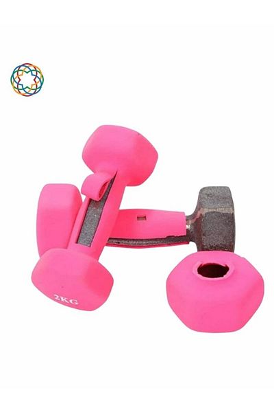 fitnessunion 10kg Double Vinyl Dumbbell