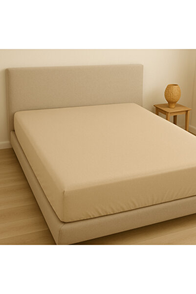 Gasel Home Double Personal Cotton Solid Color Woven Fabric Elastic Bed Sheet 140X200. 150 X 200. 160X200. 180 X 200