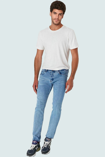 PayBuy Men's Fashion Skinny Fit Slim Fit Jeans Pants Cotton Daily Use Weekend Durable Material