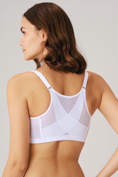 Vogi Mood Γυναικείο ιατρικό σουτιέν συσφιγκτικό Minimizer χωρίς ενίσχυση χωρίς επένδυση με ανοιχτή πλάτη