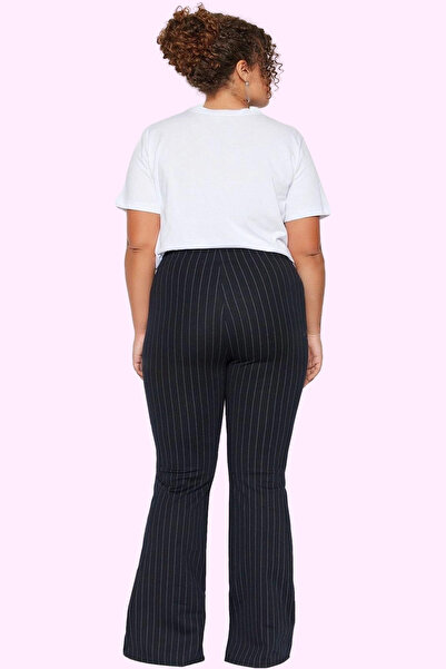 PayBuy Γυναικεία μόδα Plus Size Ισπανικό Πλεκτό Πλεκτό Παντελόνι Κολάν Casual Συνδυασμοί Μοντέρνο Σχέδιο