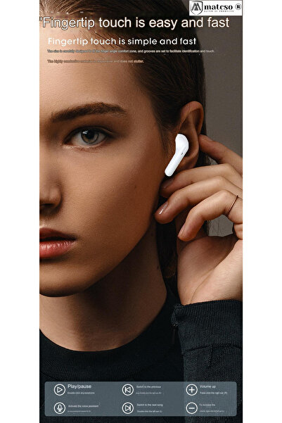 matcso by CSM 4U PRODUCTS® Casti Wireless Bluetooth 5.3,Anulare a zgomotului,Fara fir,Afisaj Digital,Negru