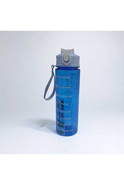 Mrt Luxury Scale Water Bottle with Straw and Lock Lid 900ml