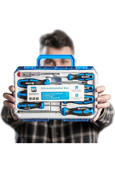 OEM Set de șurubelnițe magnetice cu capete drepte și în cruce - set de 8 piese