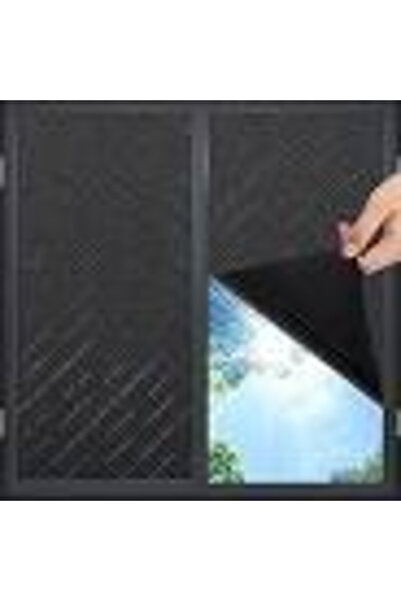 OEM Folie autoadezivă opacă pentru geamuri, NEGră, cu protecție UV, 45 x 300 cm