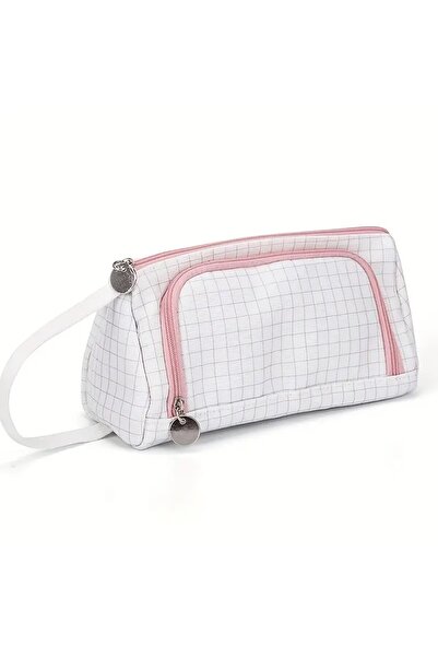 Areos Многоделен калъф за моливи от плат Оксфорд с голям капацитет за ученици...