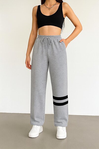 Le Vion Γυναικείο φαρδύ παντελόνι φόρμας CIRCLE