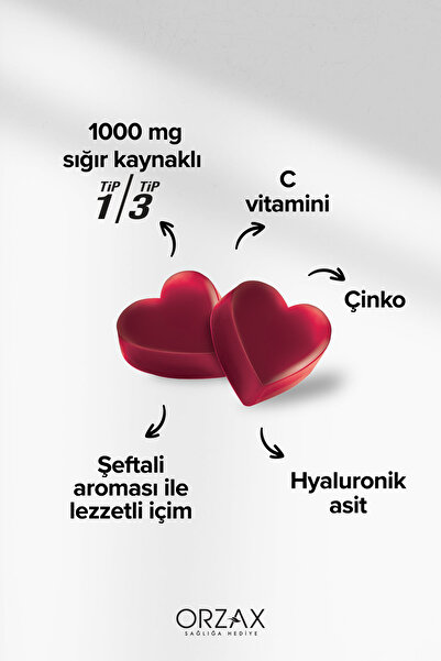 DAY2DAY Collagen Beauty Gummies 60 Çiğnenebilir Jel Form