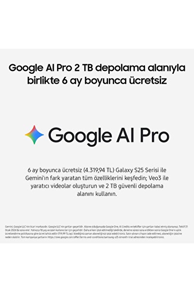 Samsung Galaxy S25 Ultra 1 TB Titanyum Gri (Samsung Türkiye Garantili)