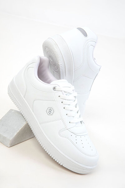SOHO White Women's Sneaker 19508
