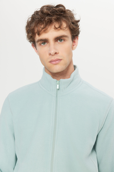 AC&Co / Altınyıldız Classics Ανδρικό Cagla - Μπουφάν Fleece Μπουφάν με όρθιο γιακά Bato χωρίς πυώδες