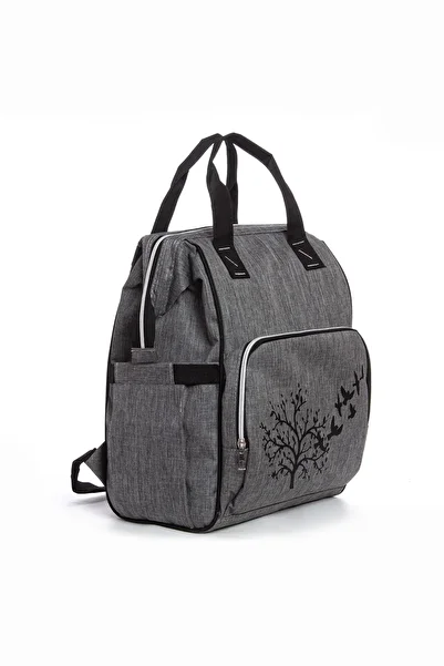 Yerli Mother Baby Care Backpack with Bottle Thermos and Liquid-Proof Hanger