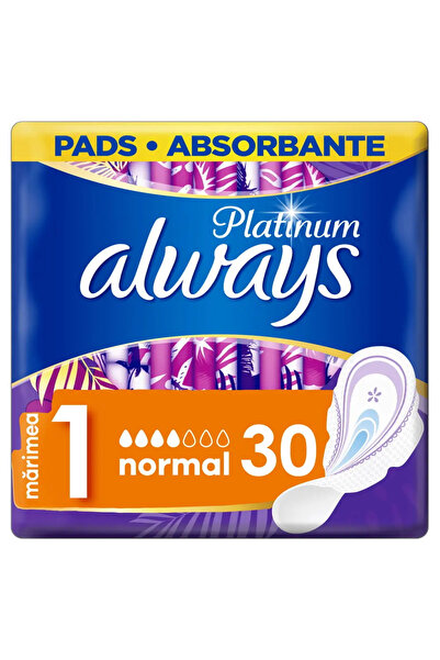 Always Absorbante Always Platinum Normal Marimea 1, 30 buc