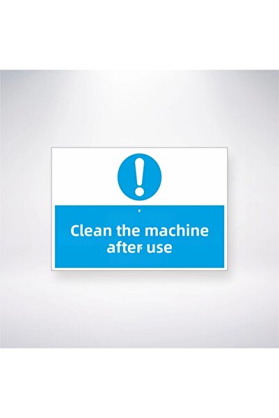 Reysa Tasarım ملصق شفاف بعد استخدام الماكينة 20×28 سم