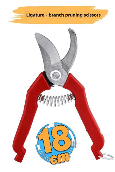 Badem10 18 cm Garden Scissors - Cutting Trees and Roses, Turkü Filti Bilimi