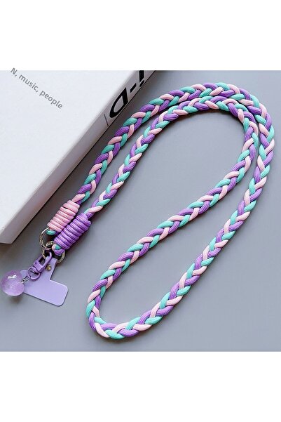 Choice حبل طويل متعدد الاستخدامات من البوليستر/النايلون بلون الشمبانيا الذهبي...