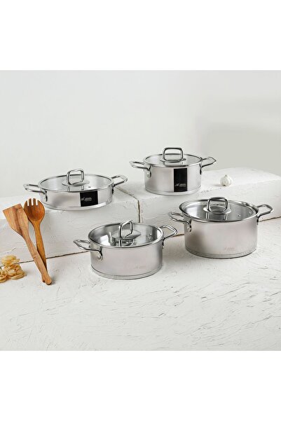 Aryıldız De Luxe 8 Piece Cookware Set