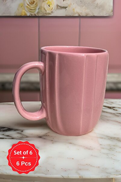 EVLE Ceramic Mug Soul Set of 6 300 ml