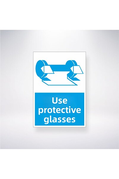 Reysa Tasarım استخدام النظارات الواقية مقاس 21 × 28 سم ملصق أمان العمل اللاصق...