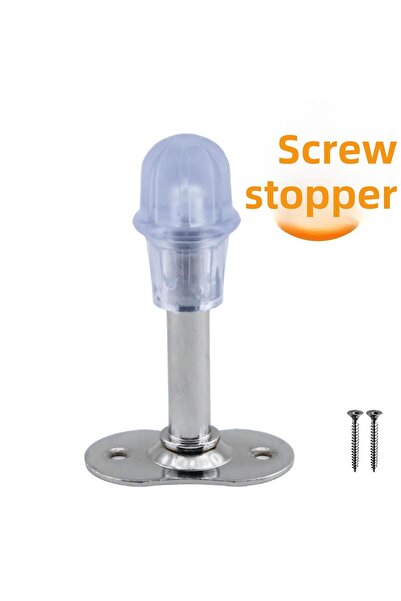 Badem10 Μεταλλικό χρώμιο 8 cm Stop - 5 τεμάχια Έπιπλα Πόμολα πίσω πόμολο πόμολο και θήκη