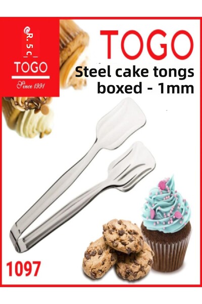 TOGO Steel Pastry Tongs