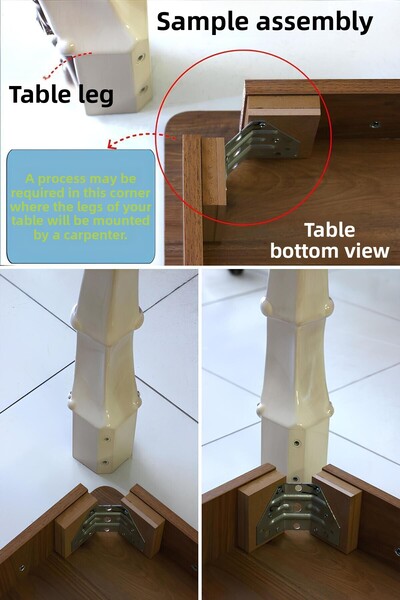 Badem10 4 Buc Valenta Masă Dresuar Picior 76 Cm Picior Argintiu Bucătărie Masă Sufragerie Mobilier Picioare Gri Argintiu