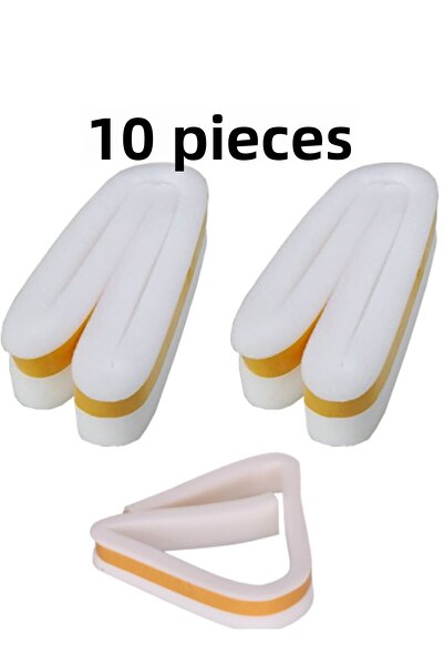 nistabolje 10 قطع من شريط لاصق عازل للحرارة تحت الباب (العتبة) إسفنجي 90 سم عازل للصوت والغبار البارد